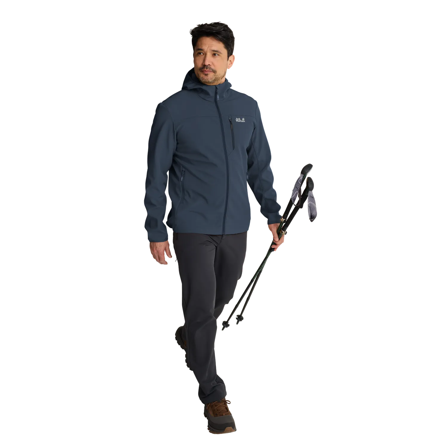 Jack Wolfskin Wild Winds Hooded JKT M coupe-vent homme