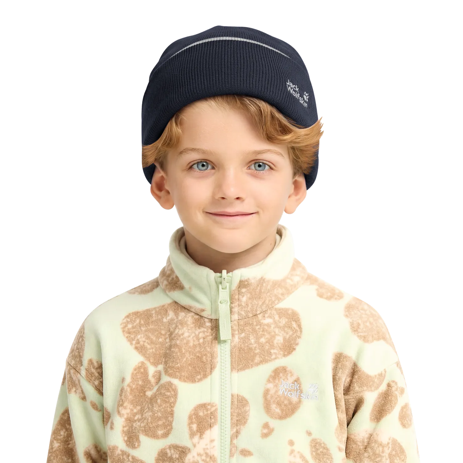 Jack Wolfskin Stripy Knit Beanie K bonnet enfant rayé