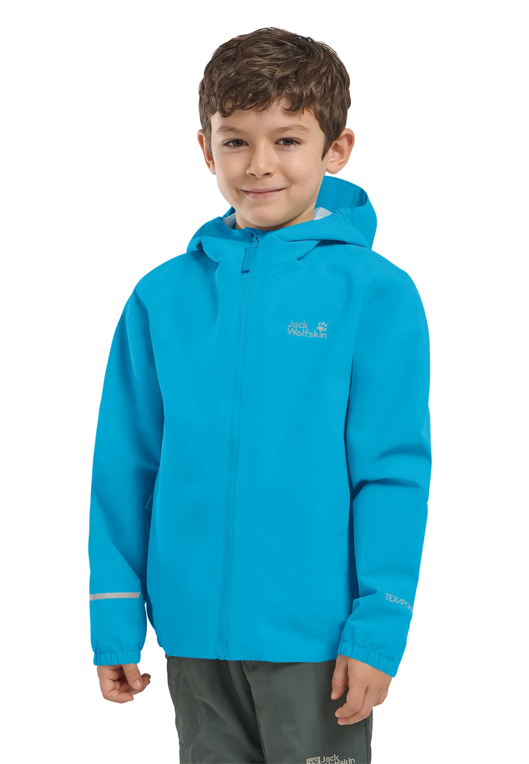 Jack Wolfskin Flaze Jacket K veste pluie enfant imperméable