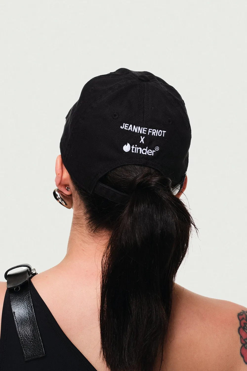 JEANNE FRIOT Love Louder Cap casquette coton recyclé