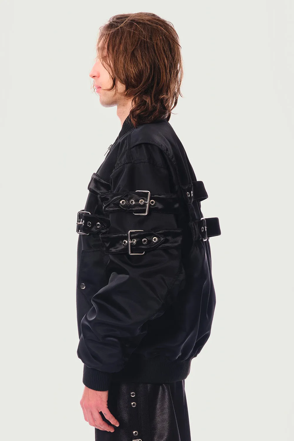 Jeanne Friot Alex Bombers veste noire matelassée déperlante