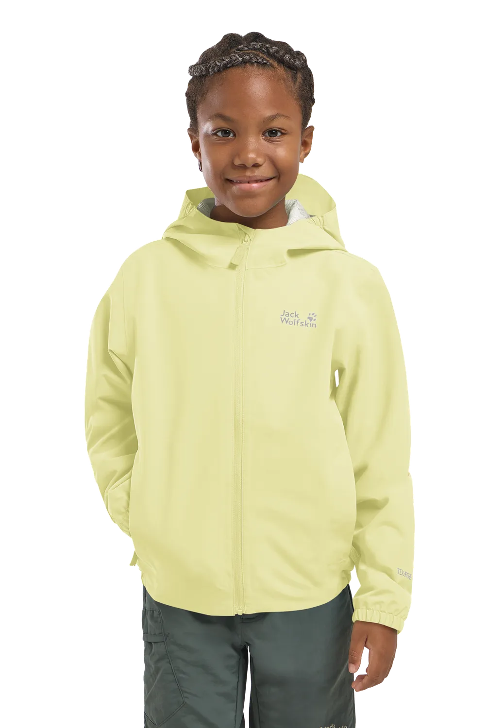 Jack Wolfskin Flaze Jacket K veste pluie enfant légère