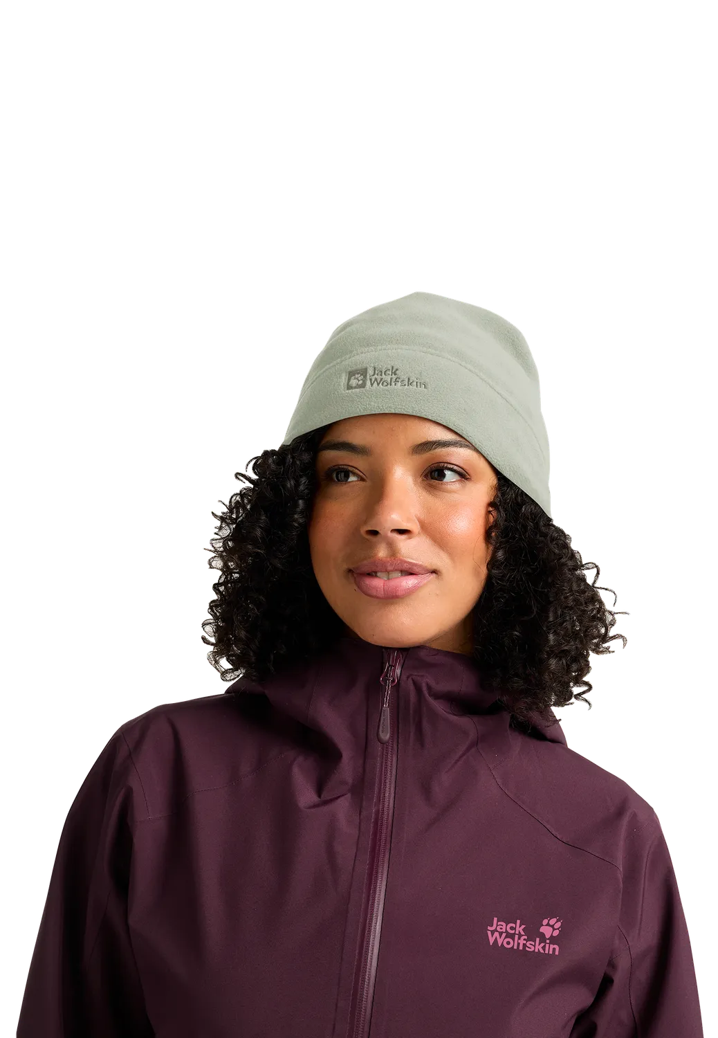 Jack Wolfskin Real Stuff bonnet polaire recyclé léger