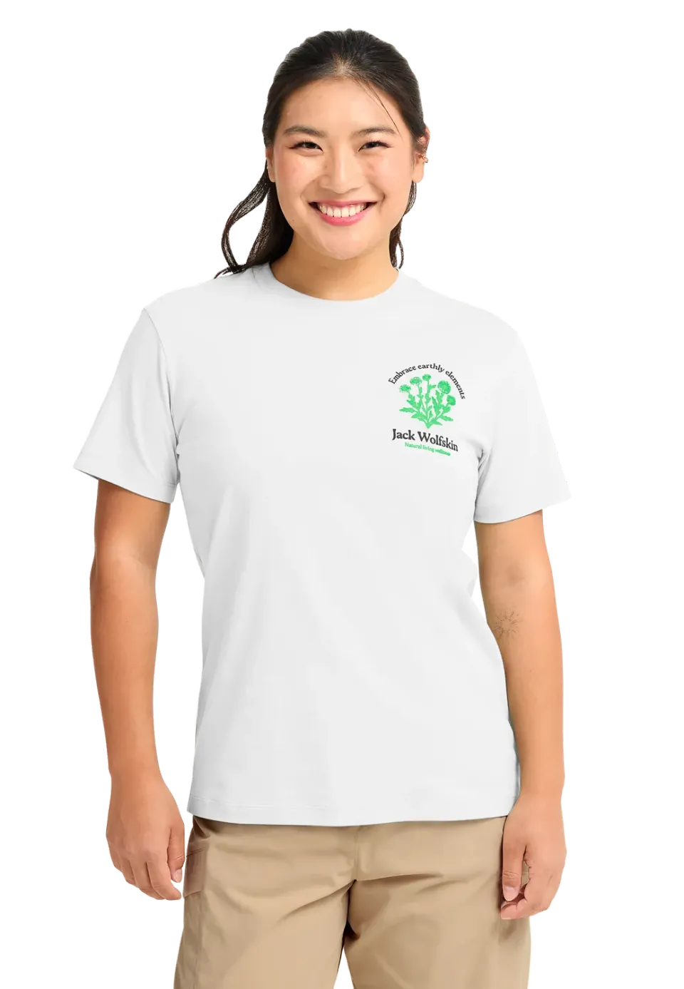Jack Wolfskin Carefree T W t-shirt femme coton