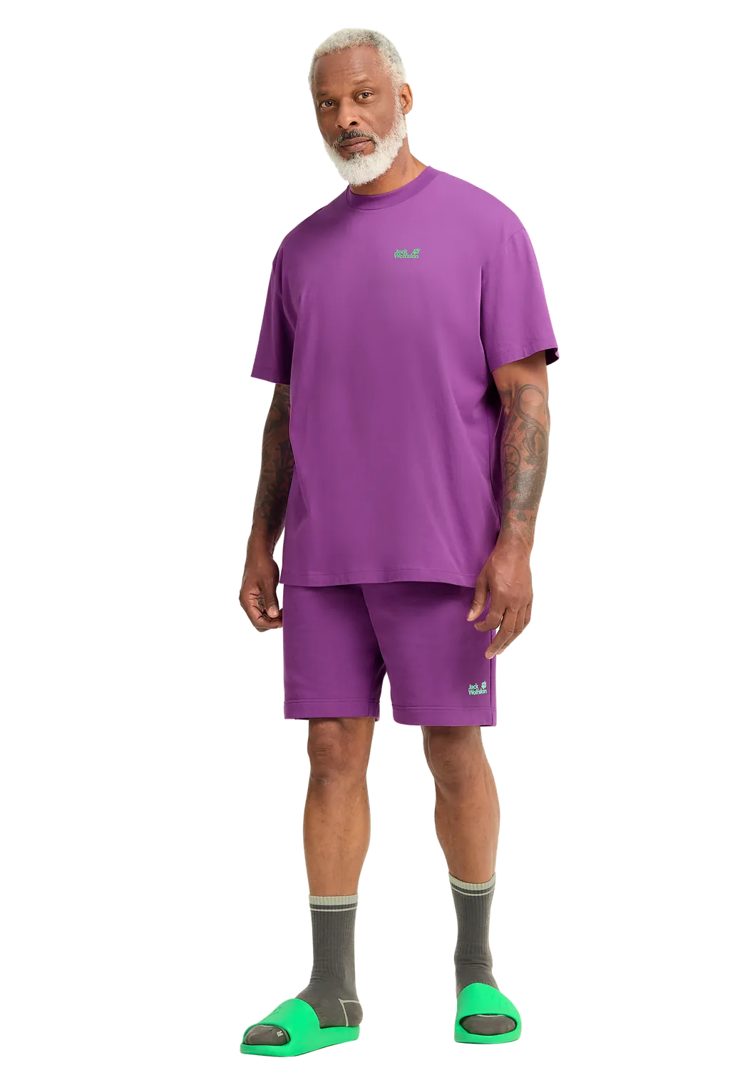 Jack Wolfskin Celebrate the Paw t-shirt homme coton décontracté