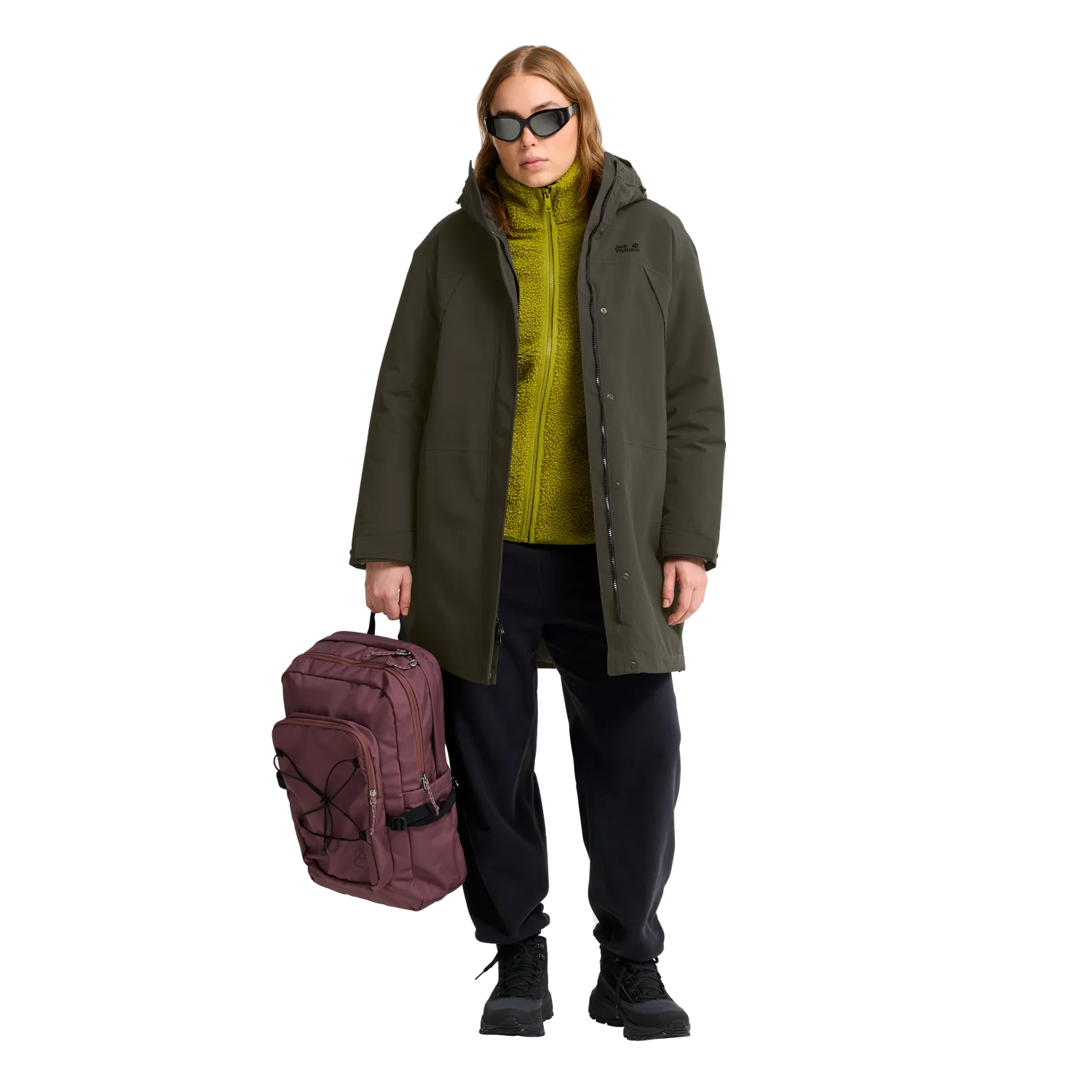 Jack Wolfskin Ice Flare Parka W parka hiver femme imperméable
