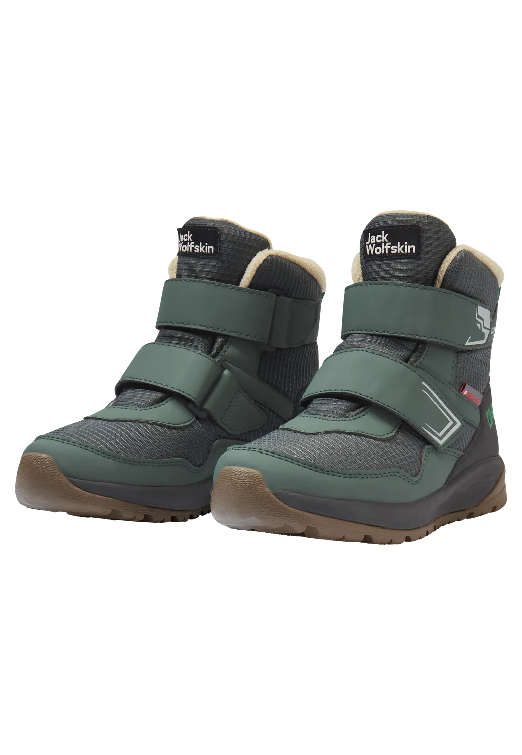 Jack Wolfskin Polar Bear-B Texapore Mid VC K bottes hiver enfant étanches
