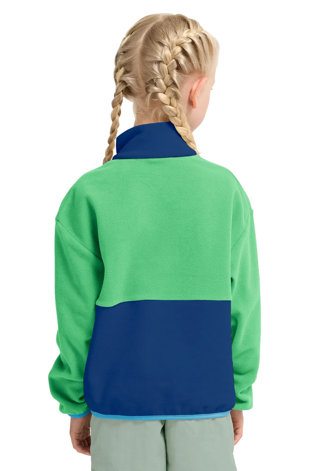 Jack Wolfskin Colorblock Taunus HZ K pull polaire enfant