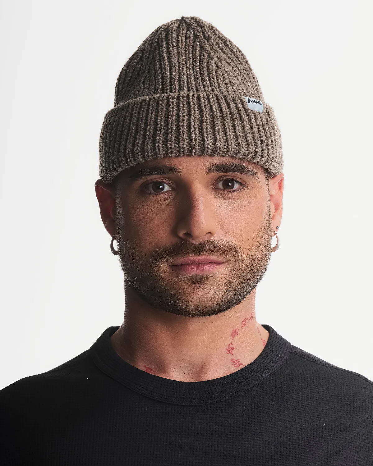 Orage Fisherman R50906 bonnet mixte noir revers