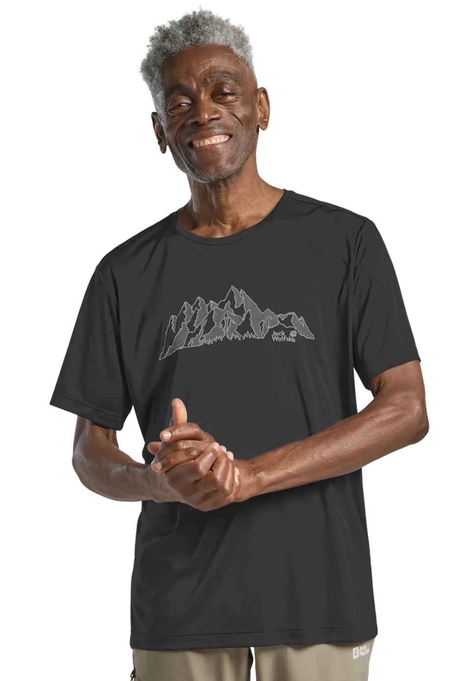 Jack Wolfskin Peak Graphic T M t-shirt anti-odeur
