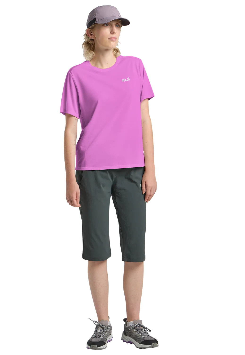 Jack Wolfskin Vonnan S/S T t-shirt femme respirant
