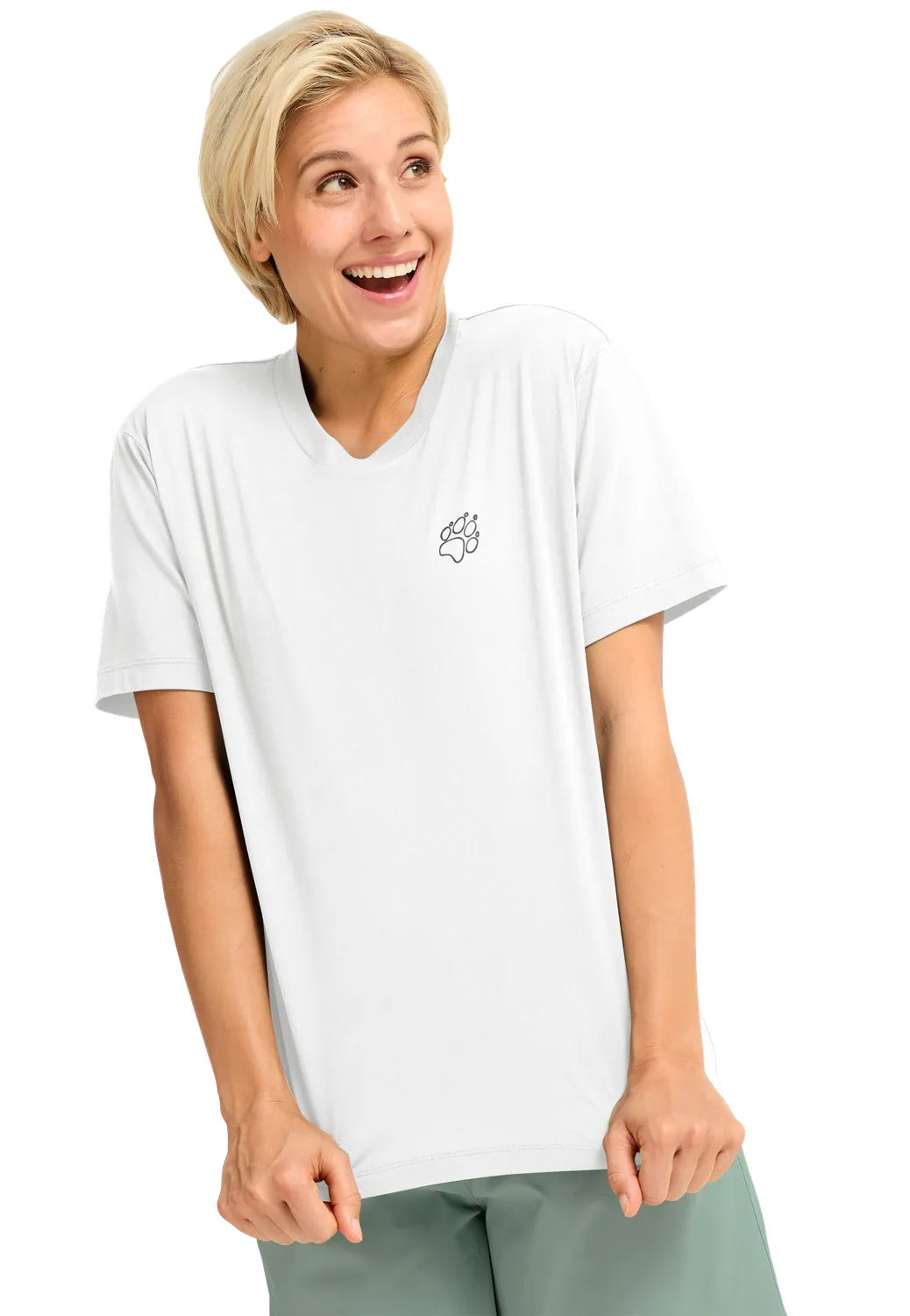 Jack Wolfskin Curious T W t-shirt femme coton