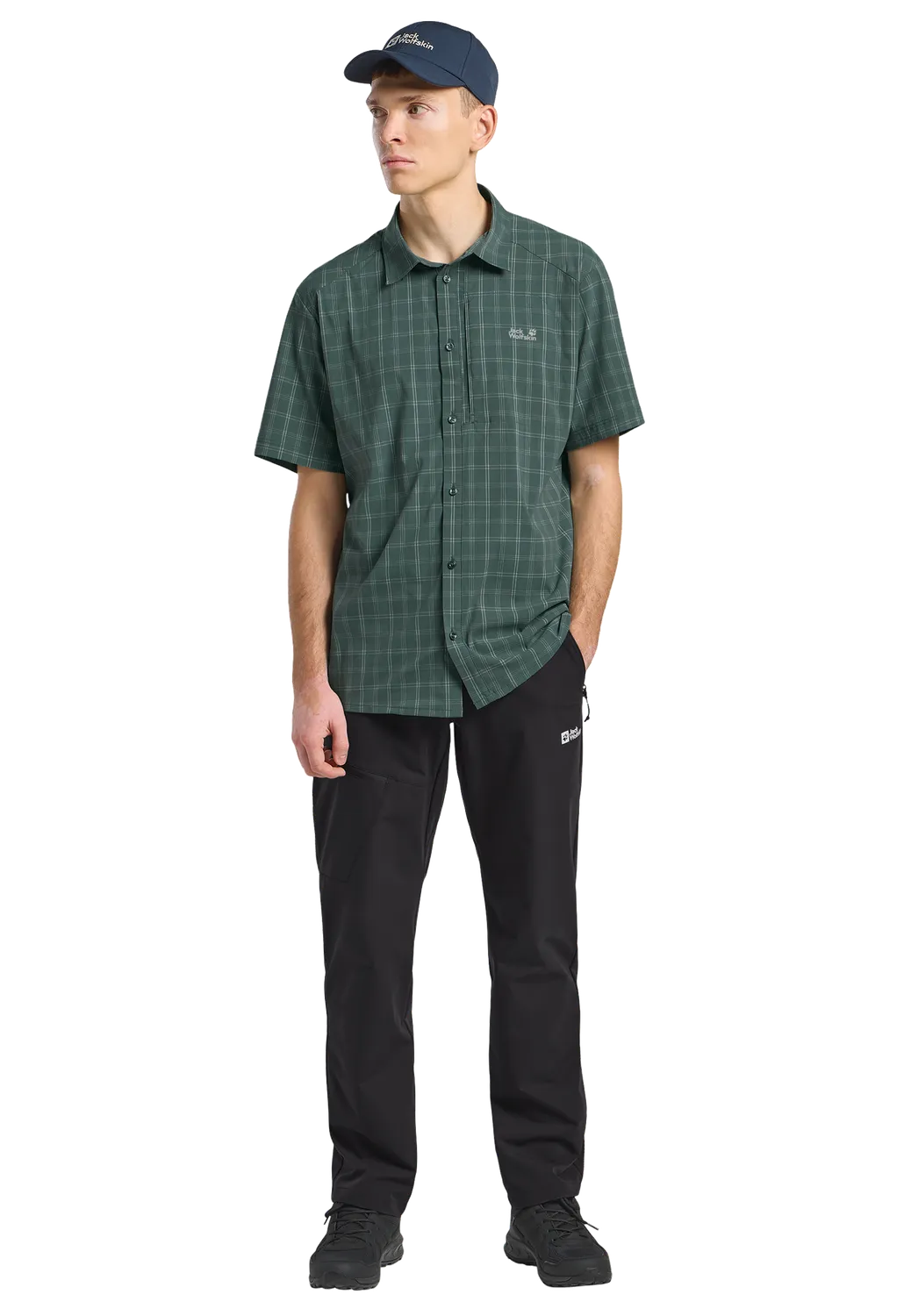 Jack Wolfskin Norbo S/S Shirt M chemise rando homme