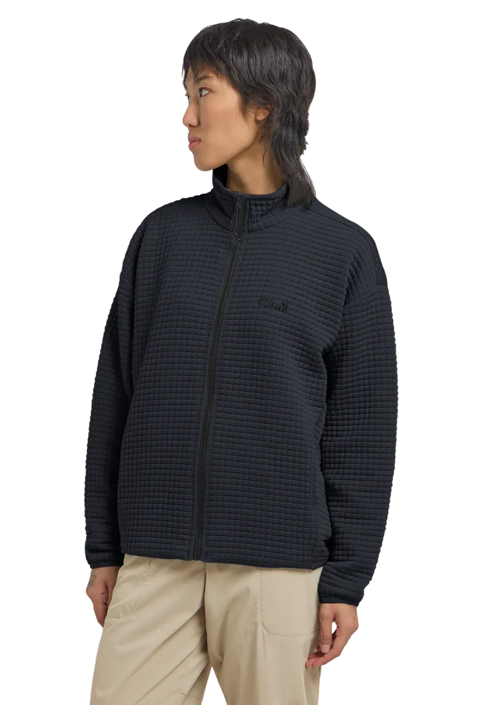 Jack Wolfskin Mogari FZ W polaire gaufrée femme