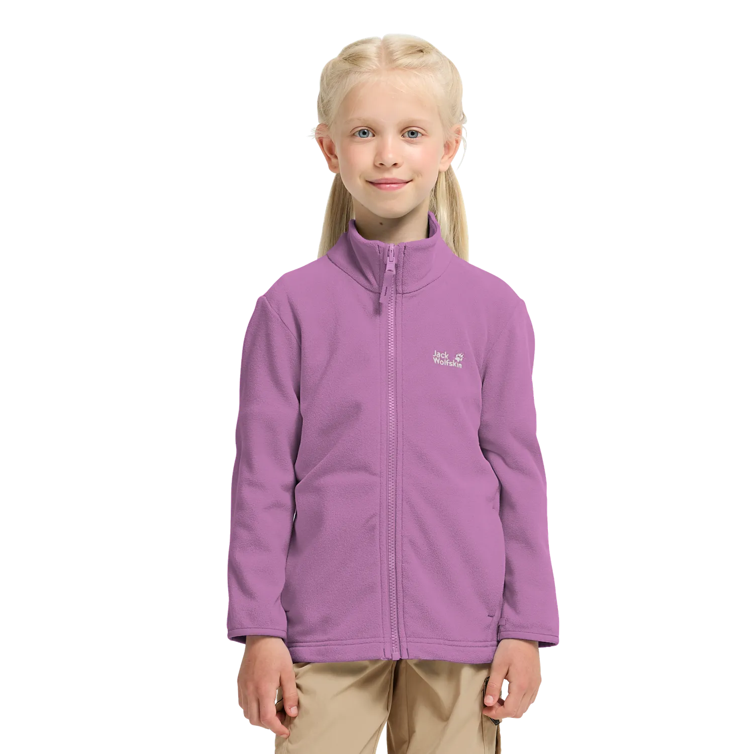 JACK WOLFSKIN Taunus 100 FZ polaire enfant zippée