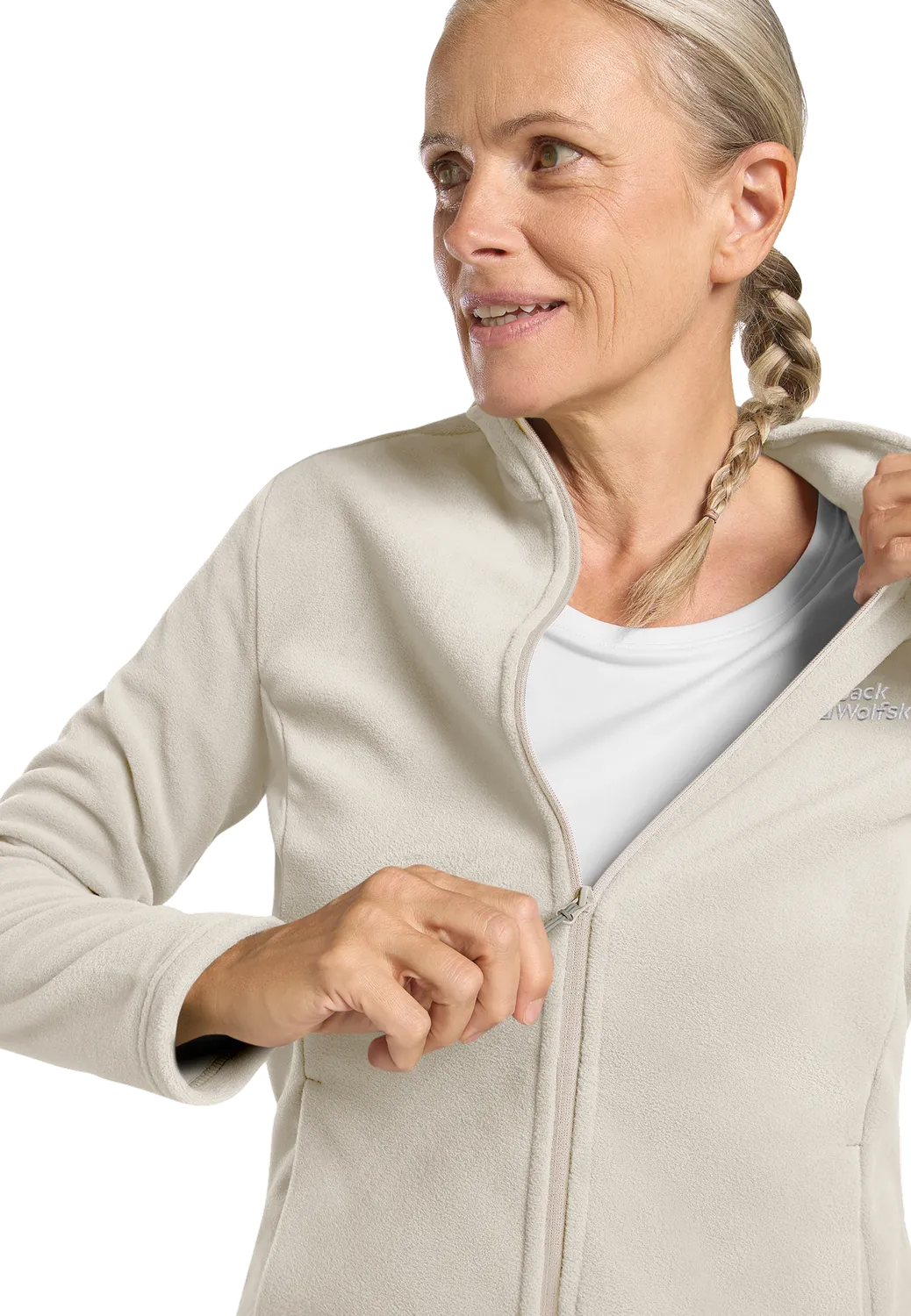 Jack Wolfskin Taunus FZ W veste polaire femme M recyclée