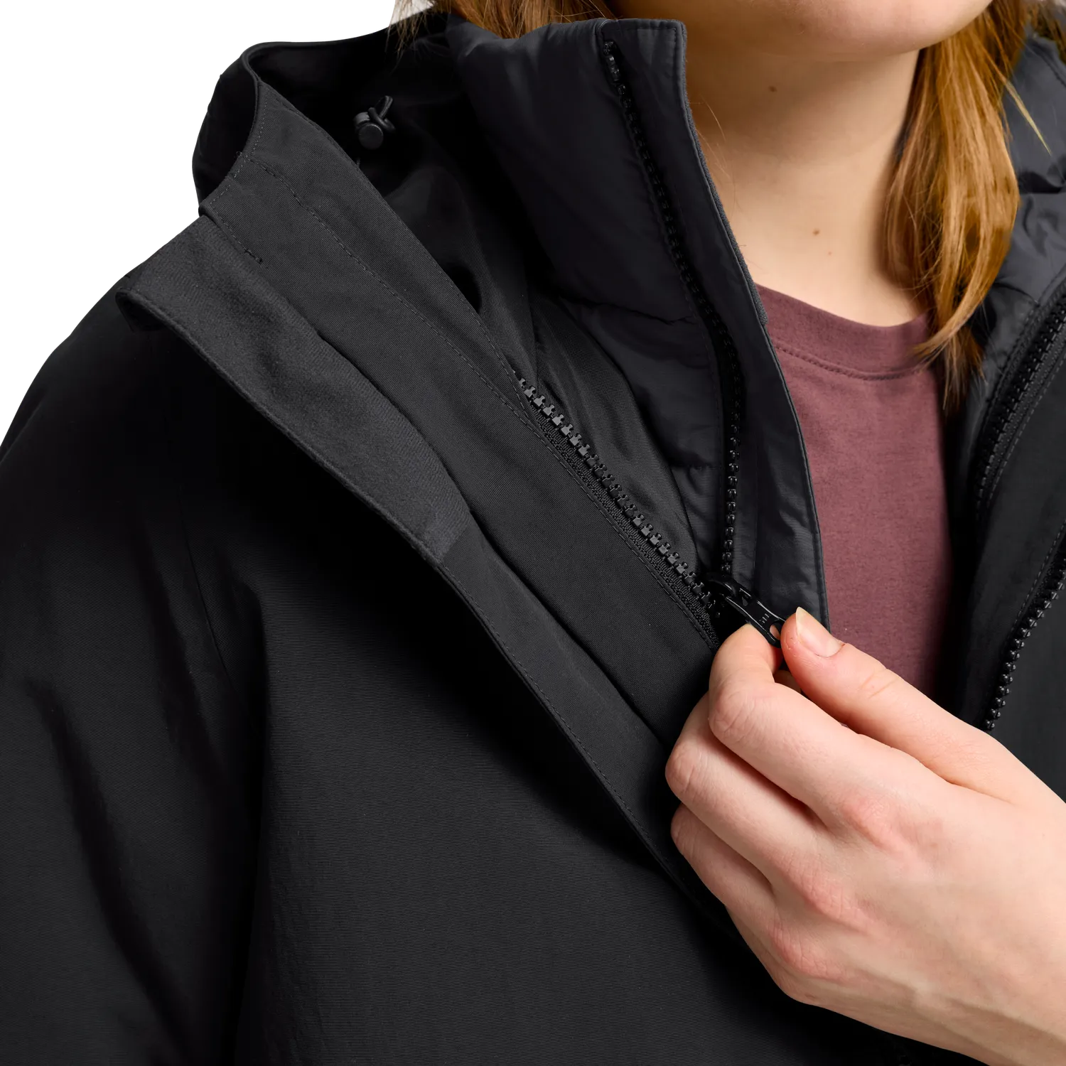 Jack Wolfskin Nabur 3in1 Coat W manteau femme 3-en-1 hiver
