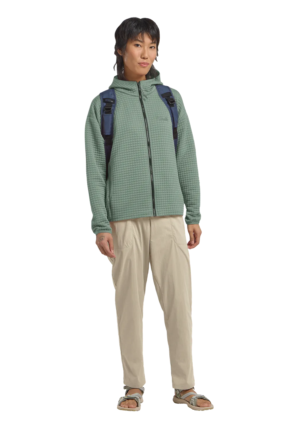 Jack Wolfskin Mogari Hooded FZ W veste polaire femme capuche