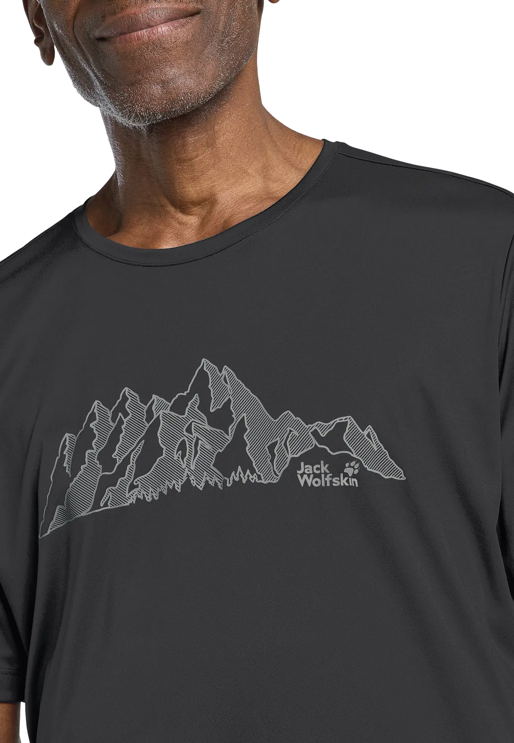 Jack Wolfskin Peak Graphic T M t-shirt anti-odeur