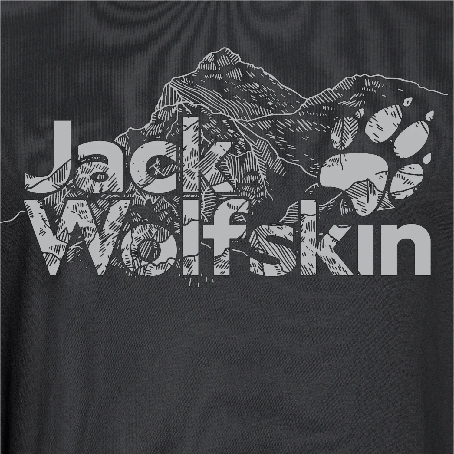 Jack Wolfskin Brand T M t-shirt coton homme