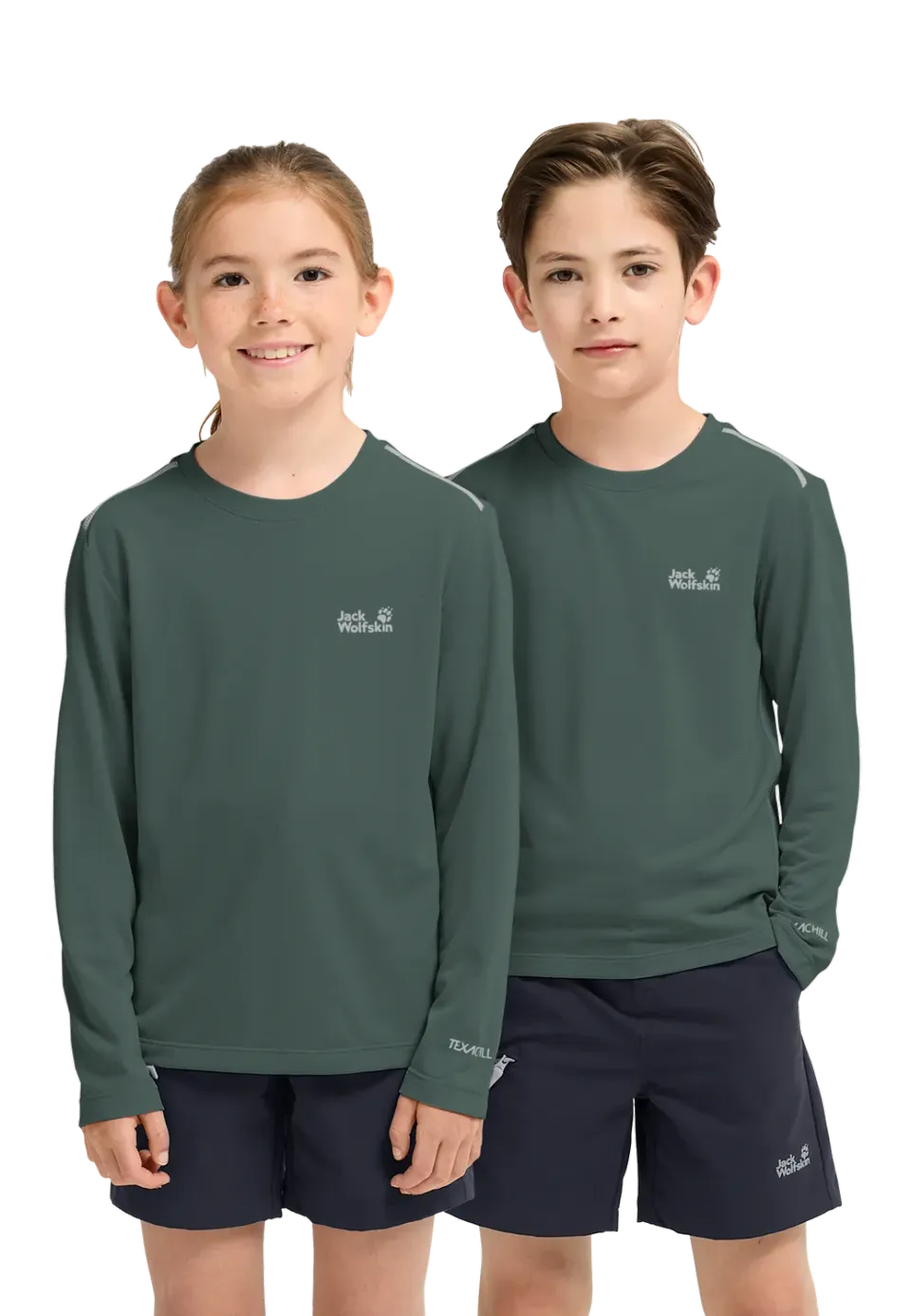Jack Wolfskin Flare LS T K t-shirt enfant manches longues