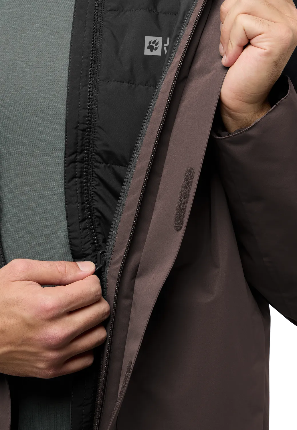 JACK WOLFSKIN ROMBERG 3IN1 JKT M veste 3-en-1 imperméable