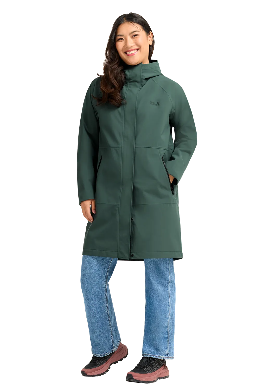 Jack Wolfskin Onera 2L Coat manteau pluie femme long imperméable