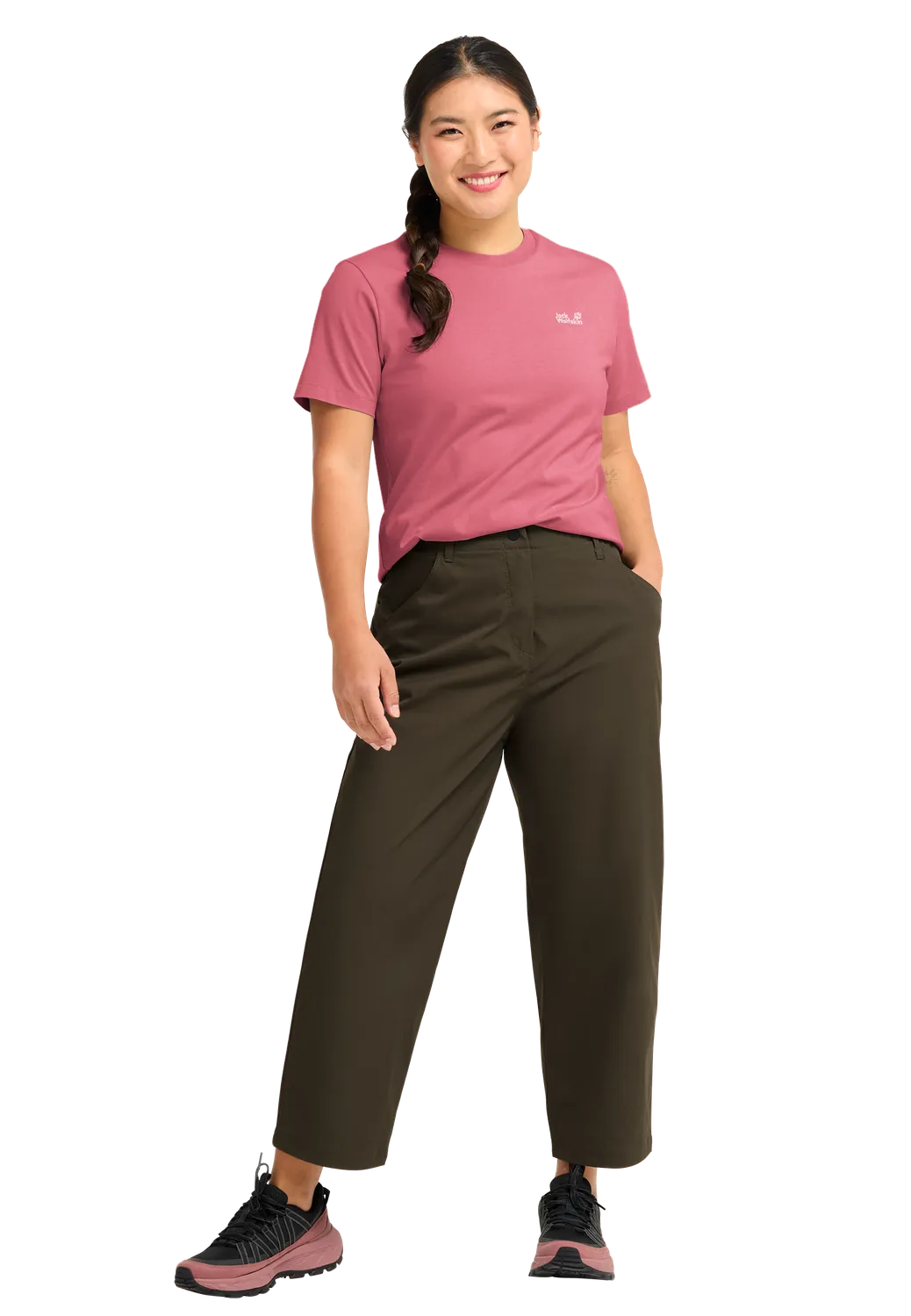 Jack Wolfskin Essential T-shirt femme coton