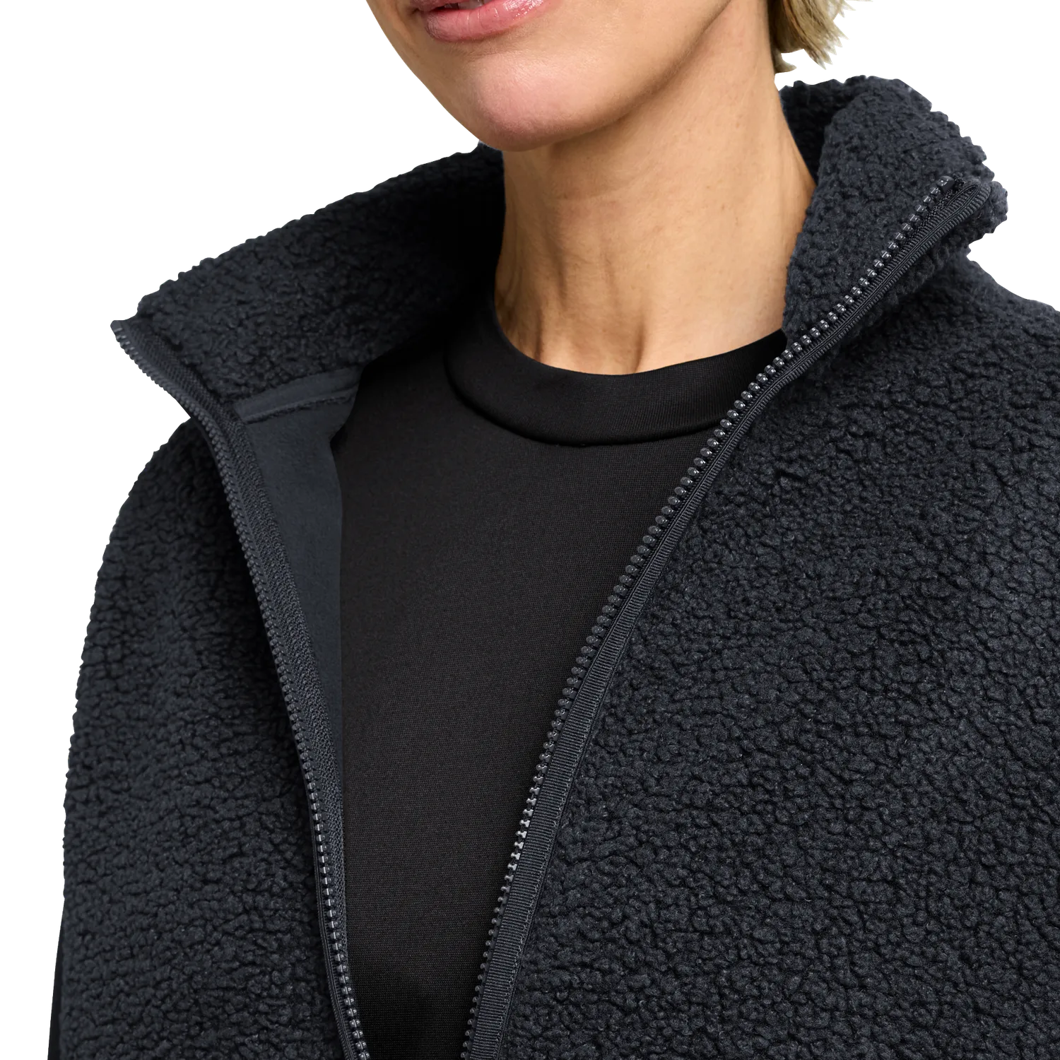 Jack Wolfskin High Curl Vest W gilet polaire femme sherpa