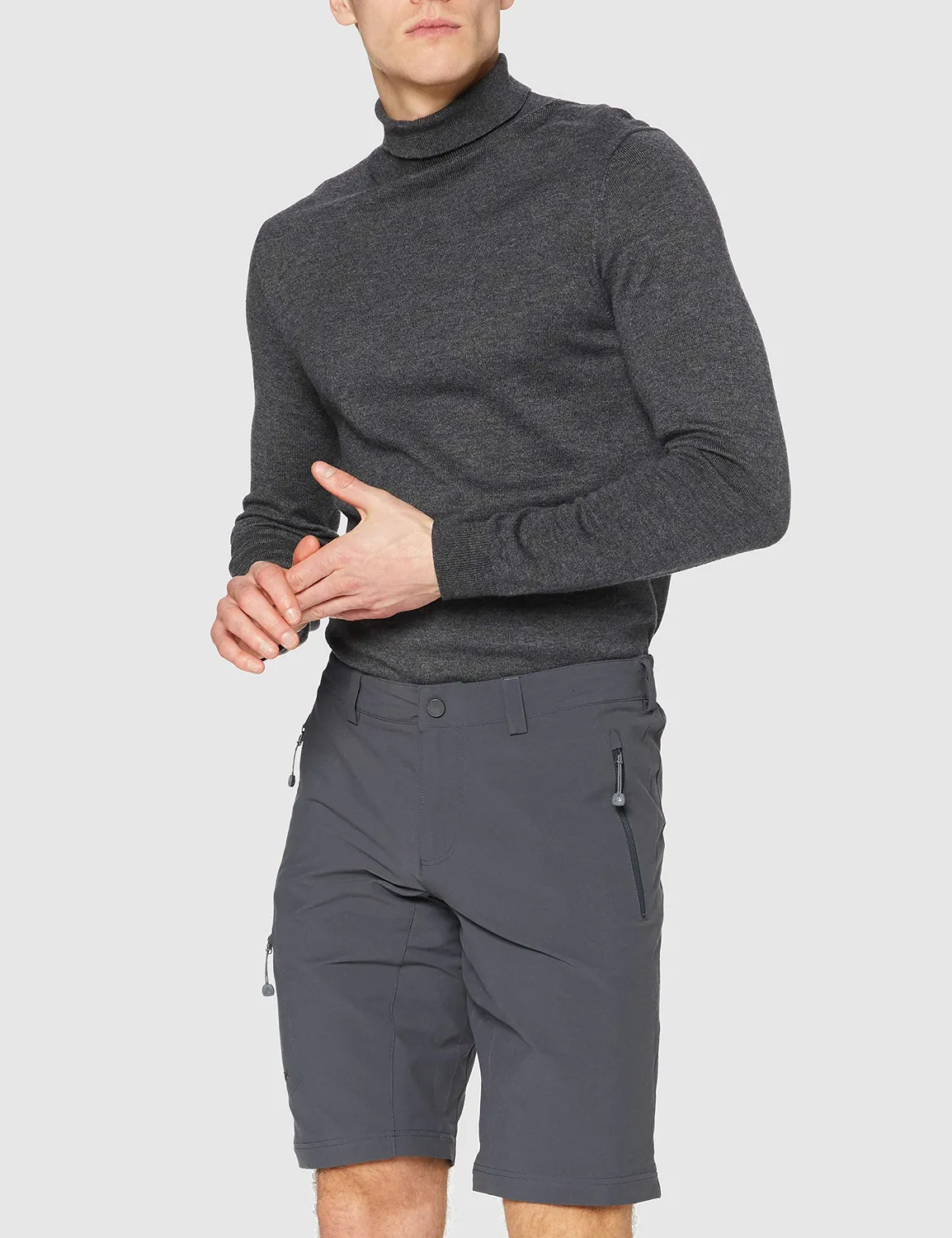 Schöffel Koper Zip Off pantalon homme noir convertible