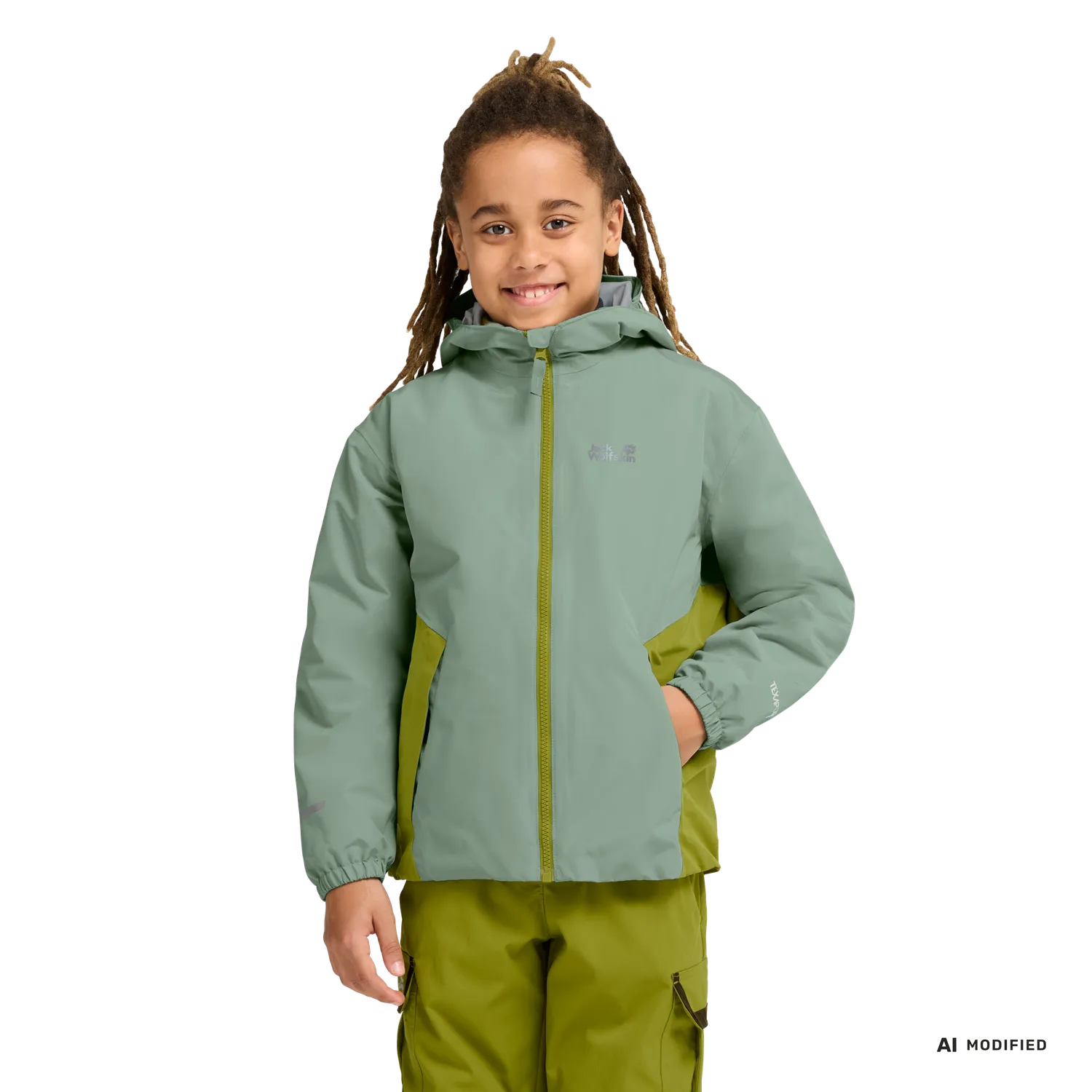 Jack Wolfskin Iceland 3in1 Jkt K veste enfant imperméable