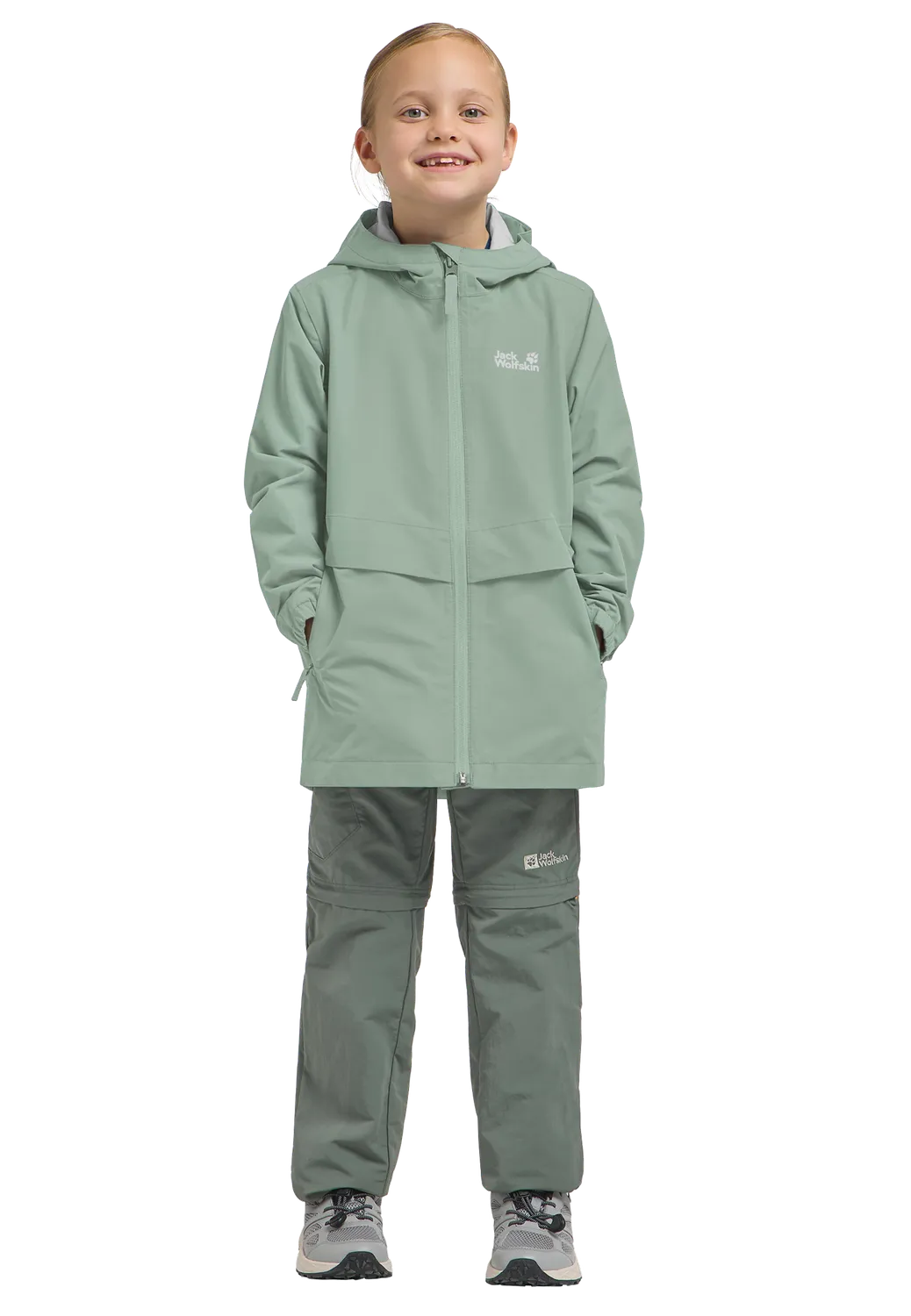 Jack Wolfskin Malima Jacket G veste pluie fille imperméable