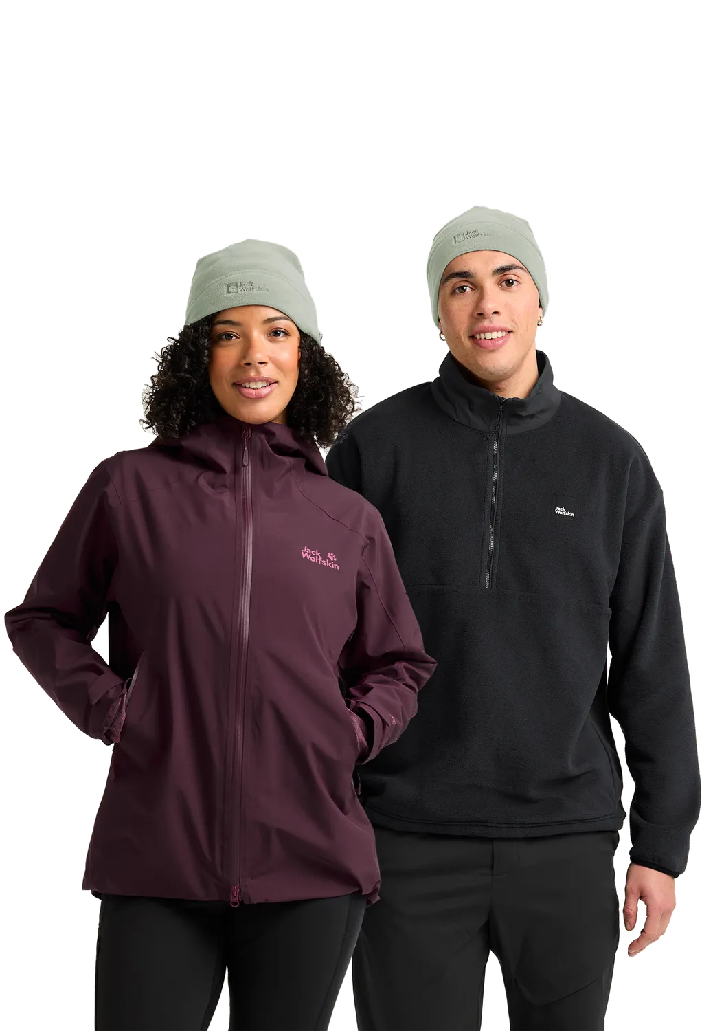 Jack Wolfskin Real Stuff bonnet polaire recyclé léger