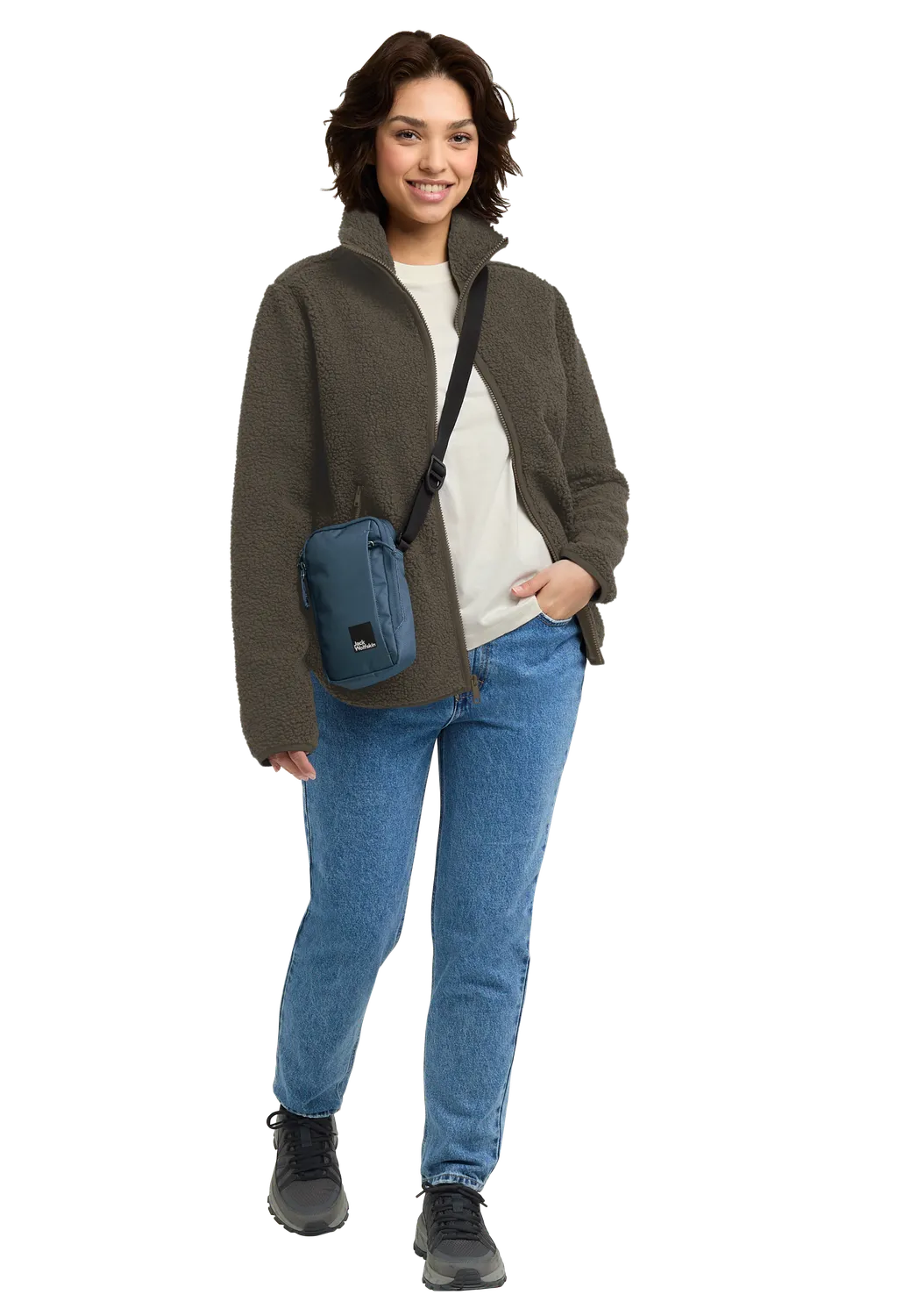 Jack Wolfskin High Curl veste polaire femme sherpa