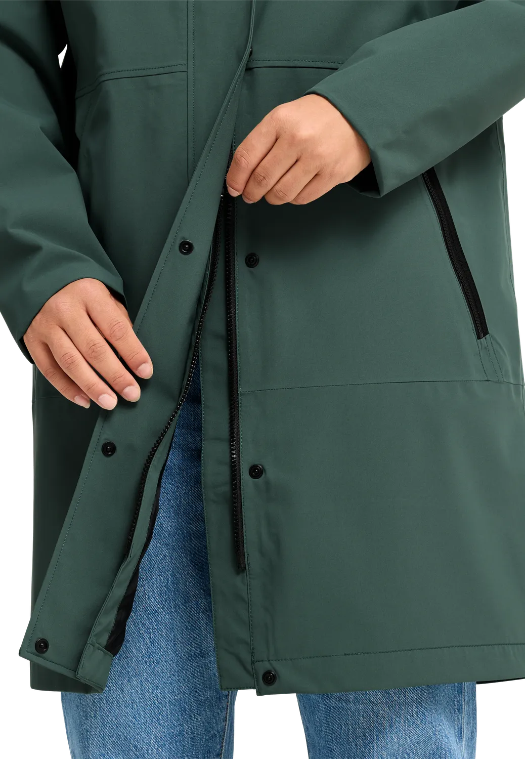Jack Wolfskin Onera 2L Coat manteau pluie femme long imperméable