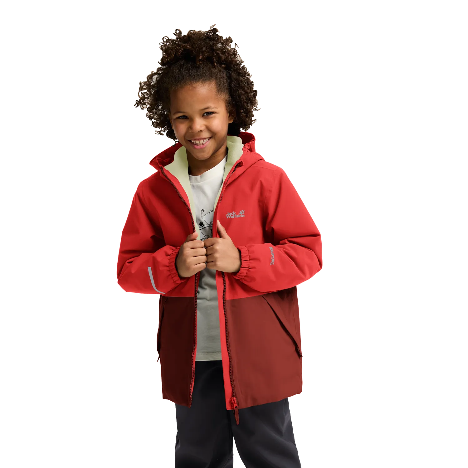 Jack Wolfskin Snow Days veste enfant chaude
