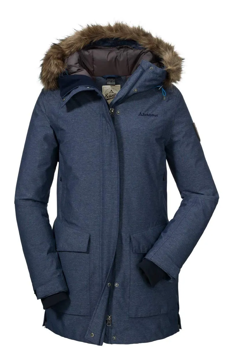 Schöffel Storm Range L parka femme noir chaude