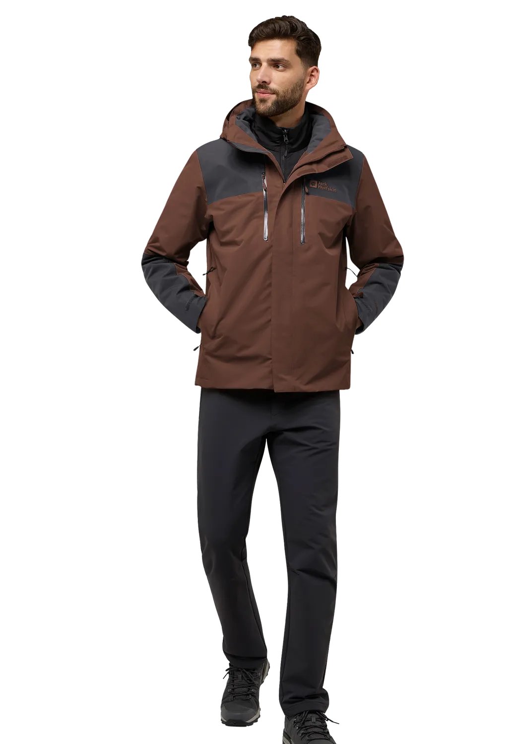 Jack Wolfskin Jasper 3in1 JKT M veste 3 en 1 homme imperméable