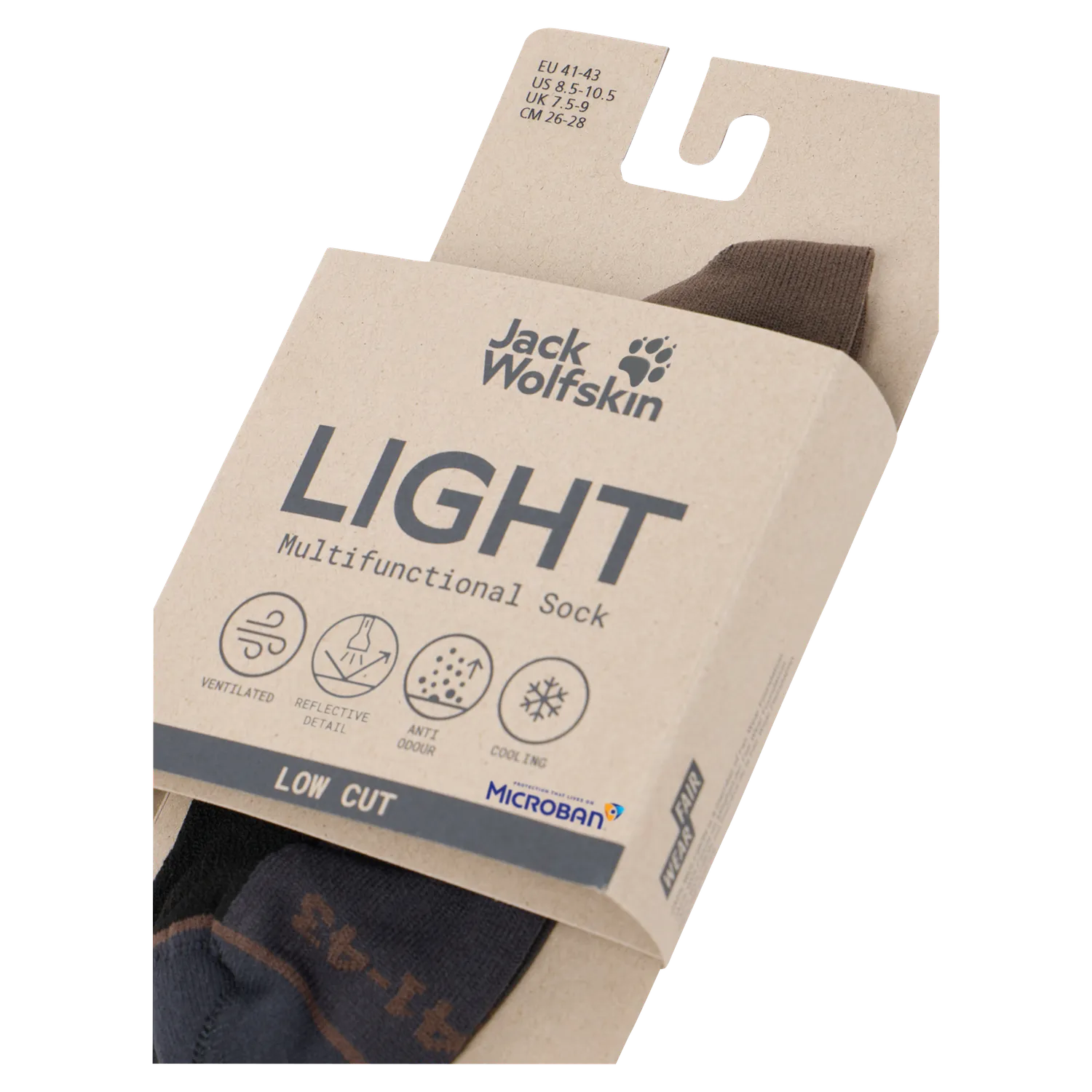 Jack Wolfskin Prelight chaussettes basses respirantes