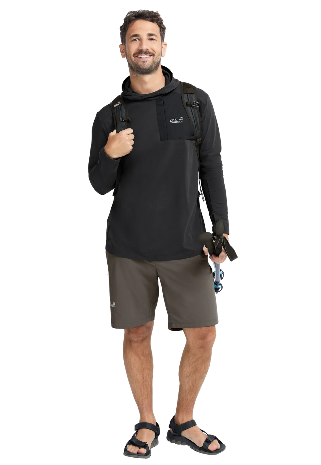 Jack Wolfskin Sucol Hoody sweat homme respirant