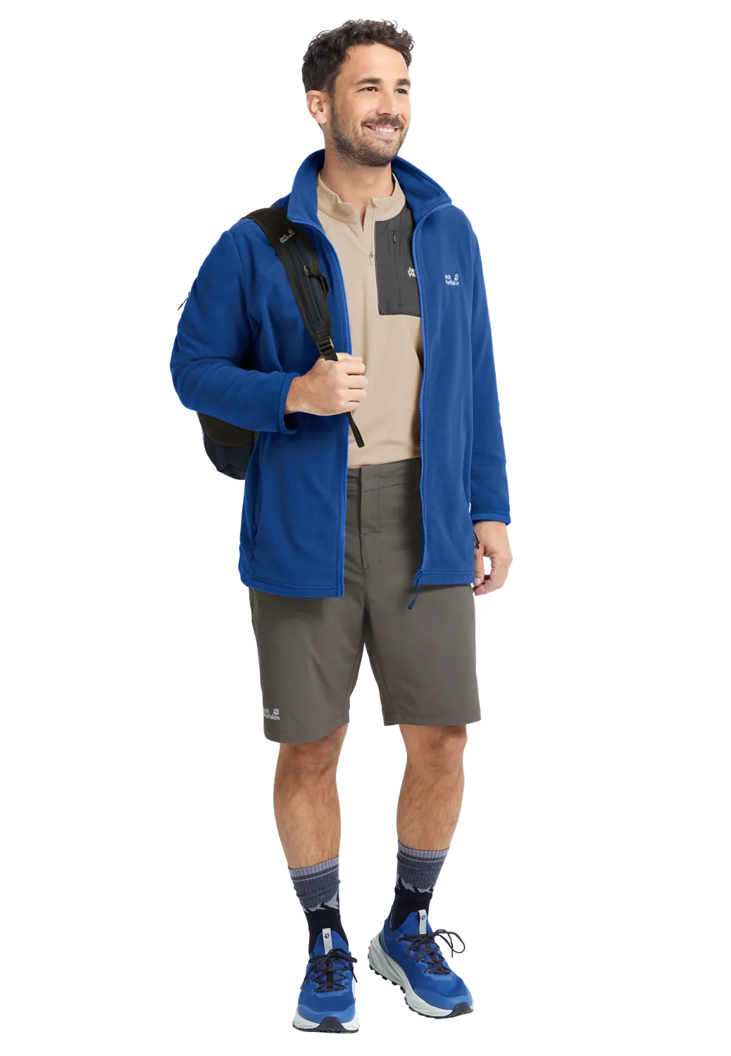 Jack Wolfskin Taunus 100 FZ M polaire homme zip légère
