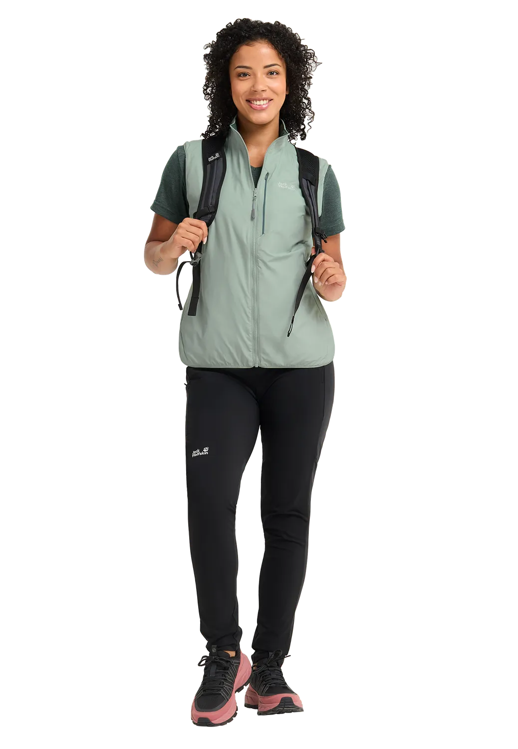 Jack Wolfskin Trail Light Ins 2in1 Gilet Femme Réversible