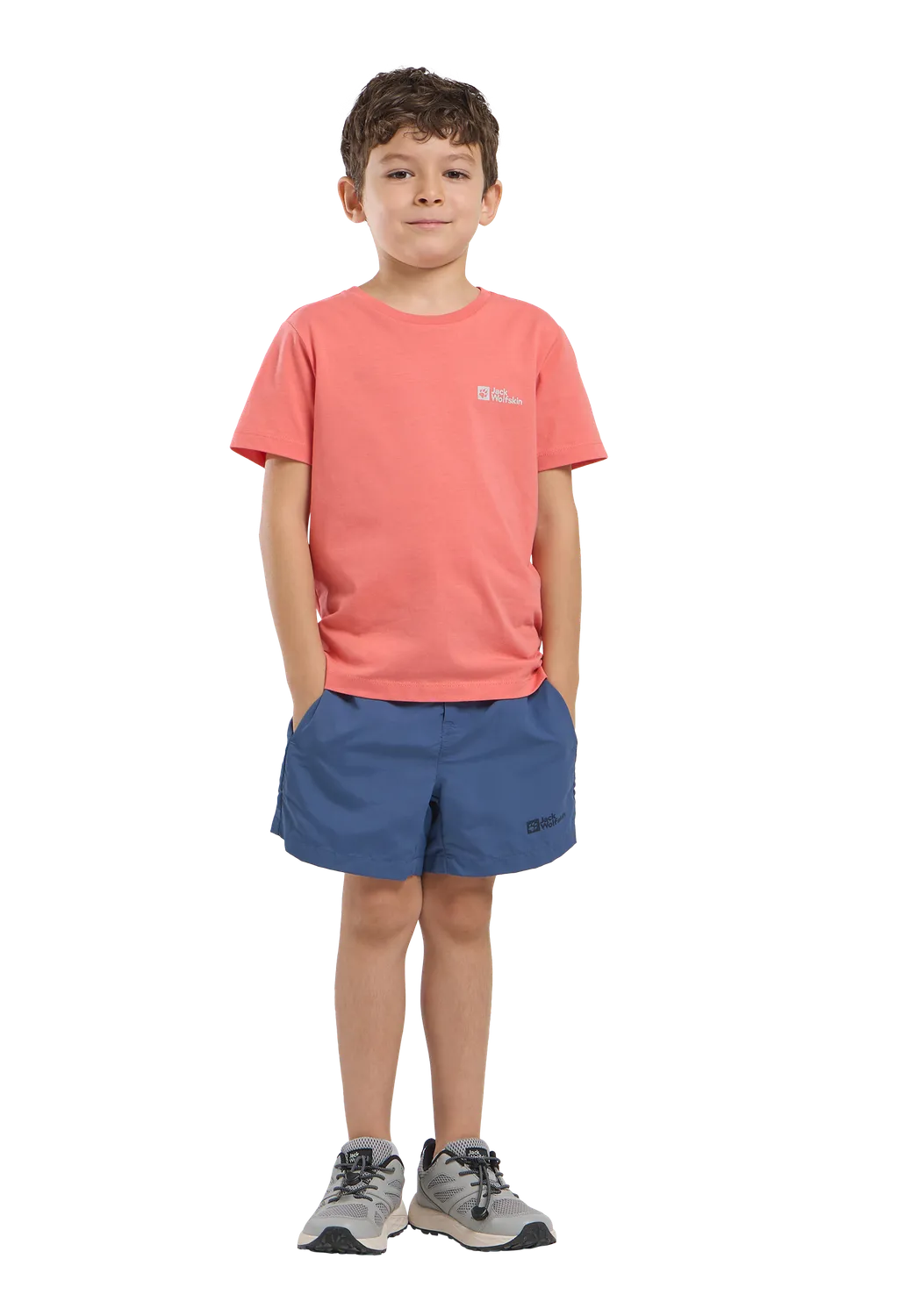 Jack Wolfskin Essential Cotton T K t-shirt enfant coton bio