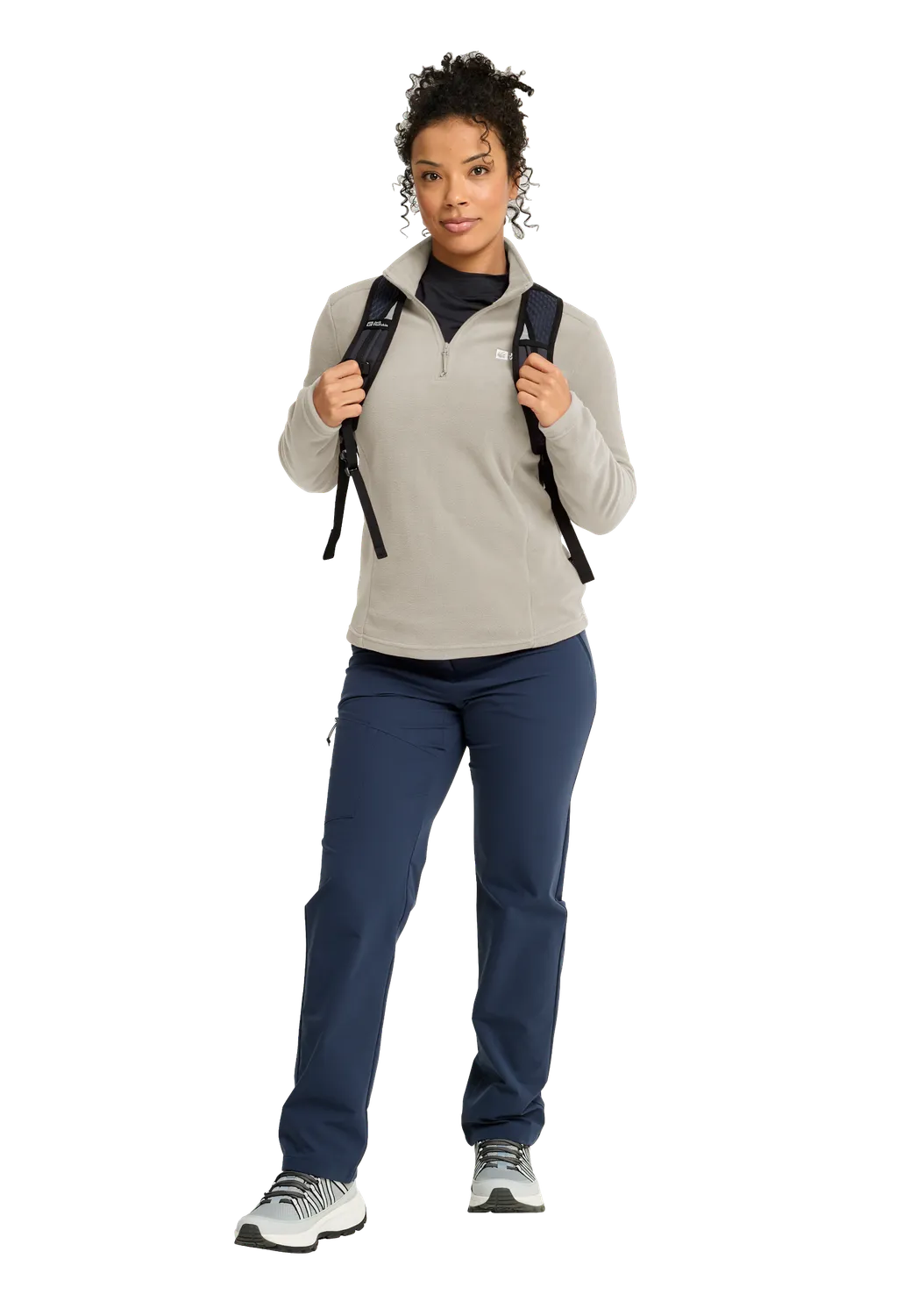 Jack Wolfskin Taunus HZ W polaire femme demi-zip