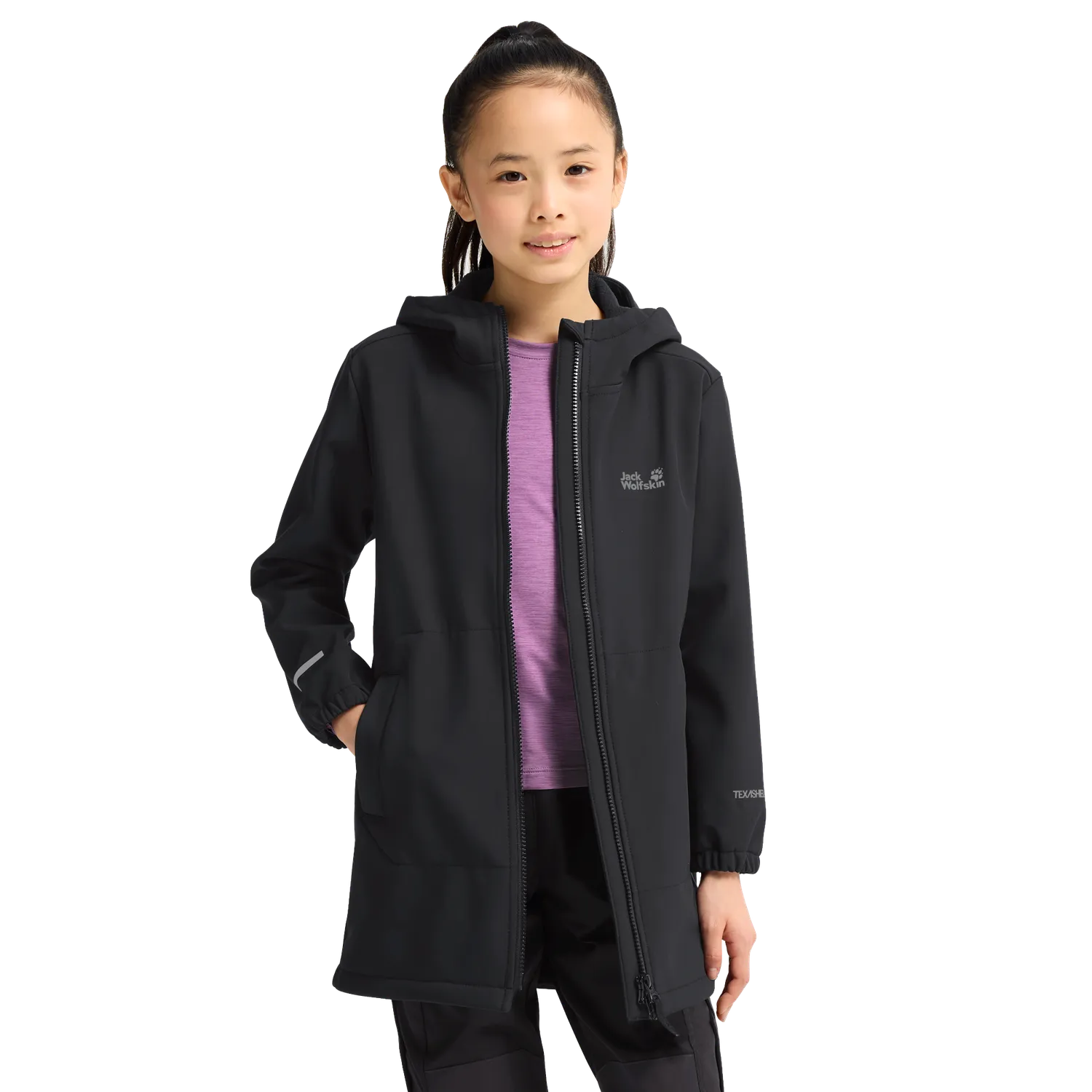 Jack Wolfskin Fourwinds Coat K manteau enfant déperlant
