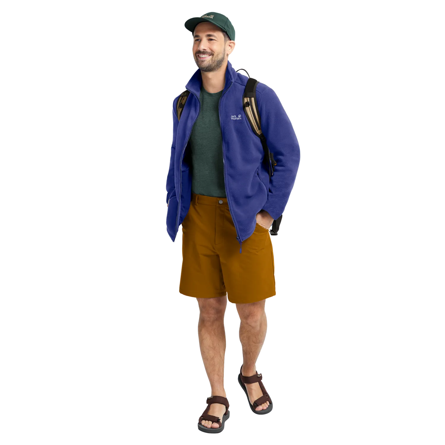 Jack Wolfskin Wild Rebel 200 polaire homme zippée