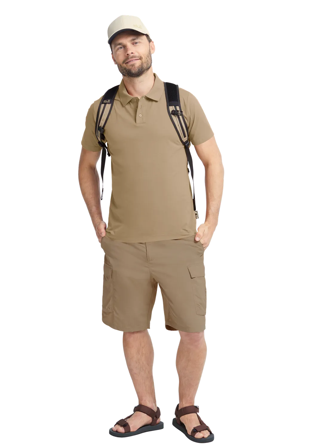 Jack Wolfskin Travel Polo M polo homme respirant