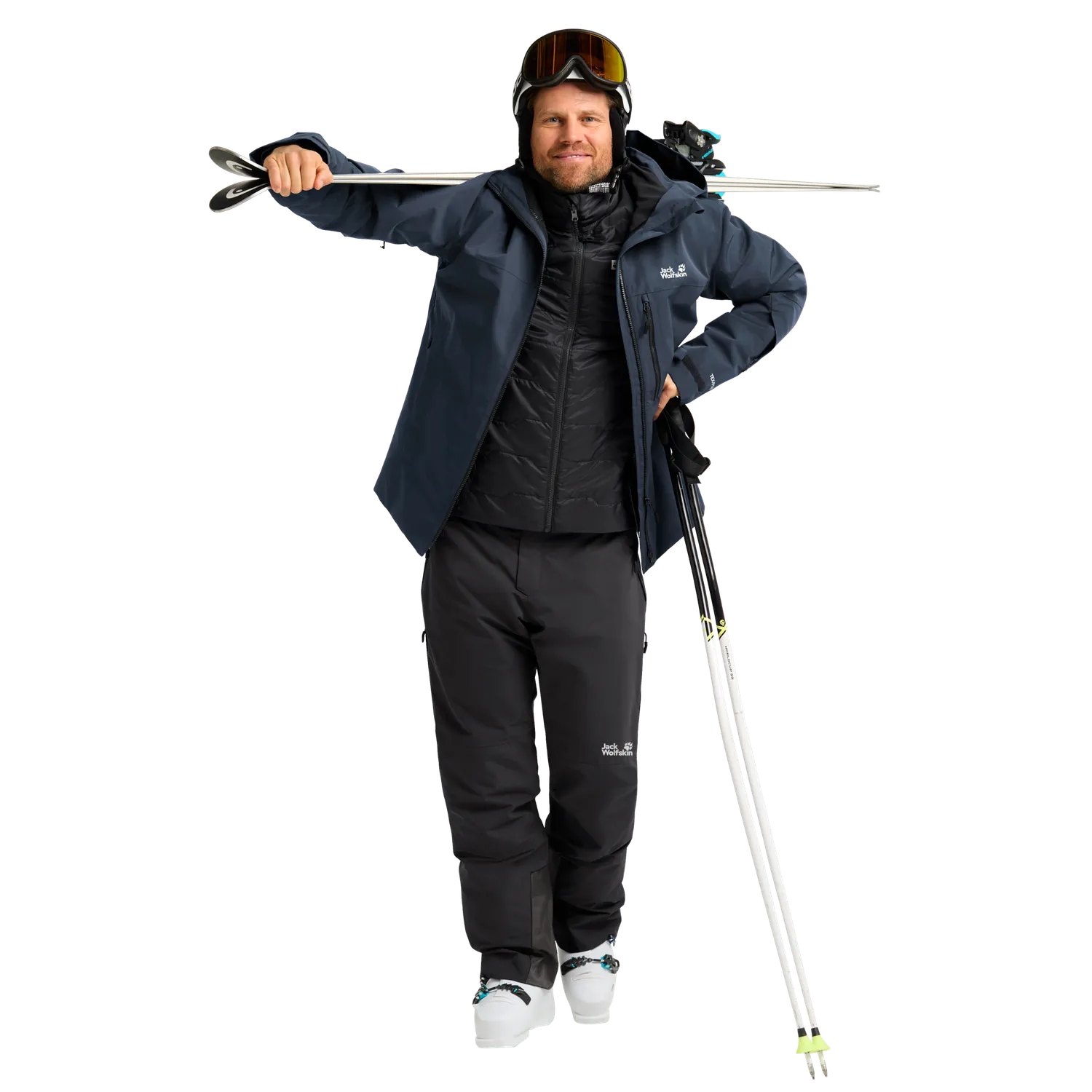 Jack Wolfskin Flowline 2L Ins Pants M pantalon ski isolé