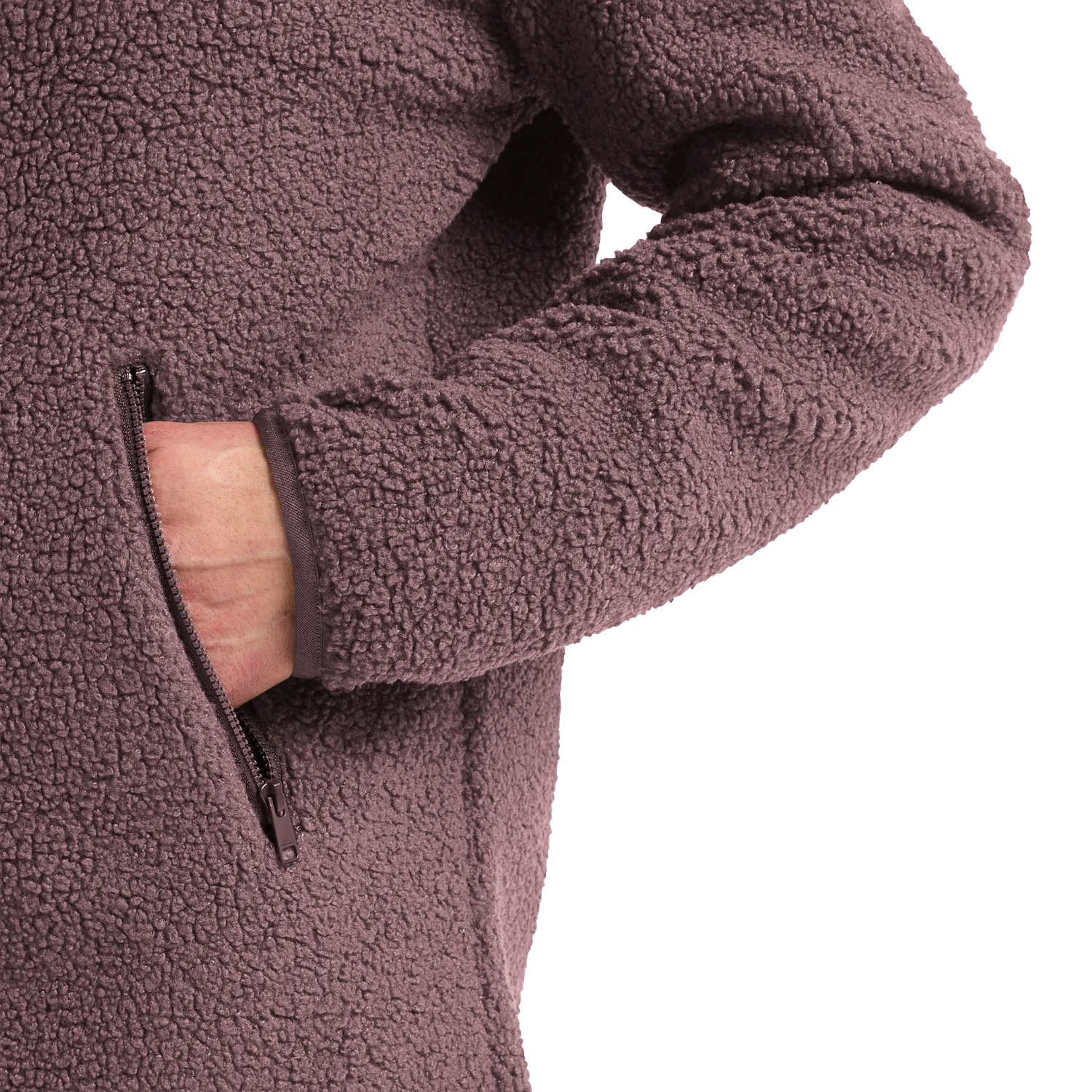 Jack Wolfskin High Curl Coat W manteau femme sherpa chaud