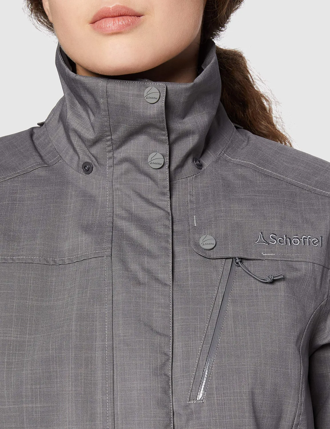 Schöffel Agnes2 veste pluie femme noire imperméable